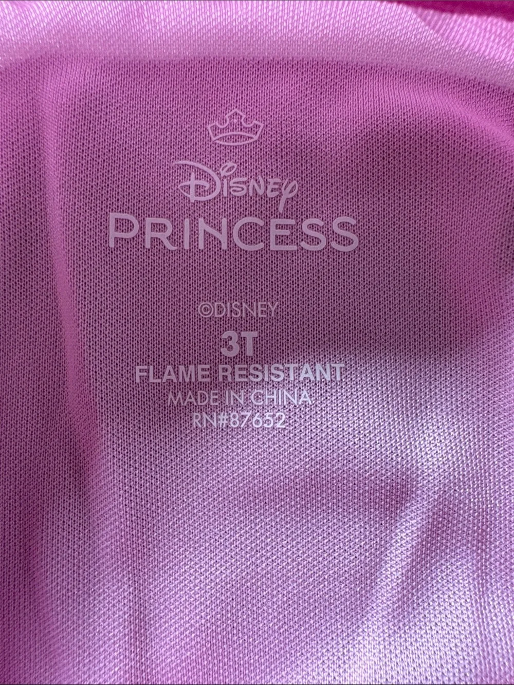 Disney princess nightgown- 3T